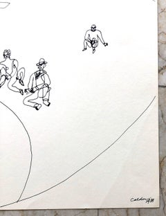 Alexander Calder Circus Reproduction Lithograph After a Drawing