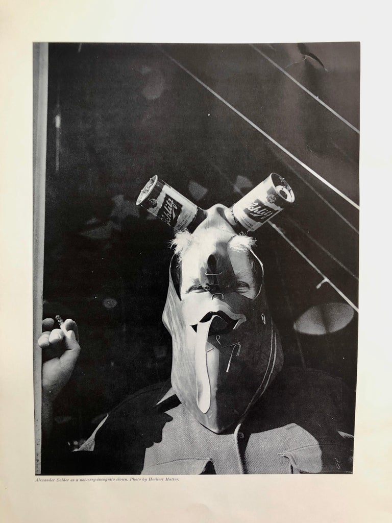 Alexander Calder Circus Reproduction Lithograph After a Drawing 3