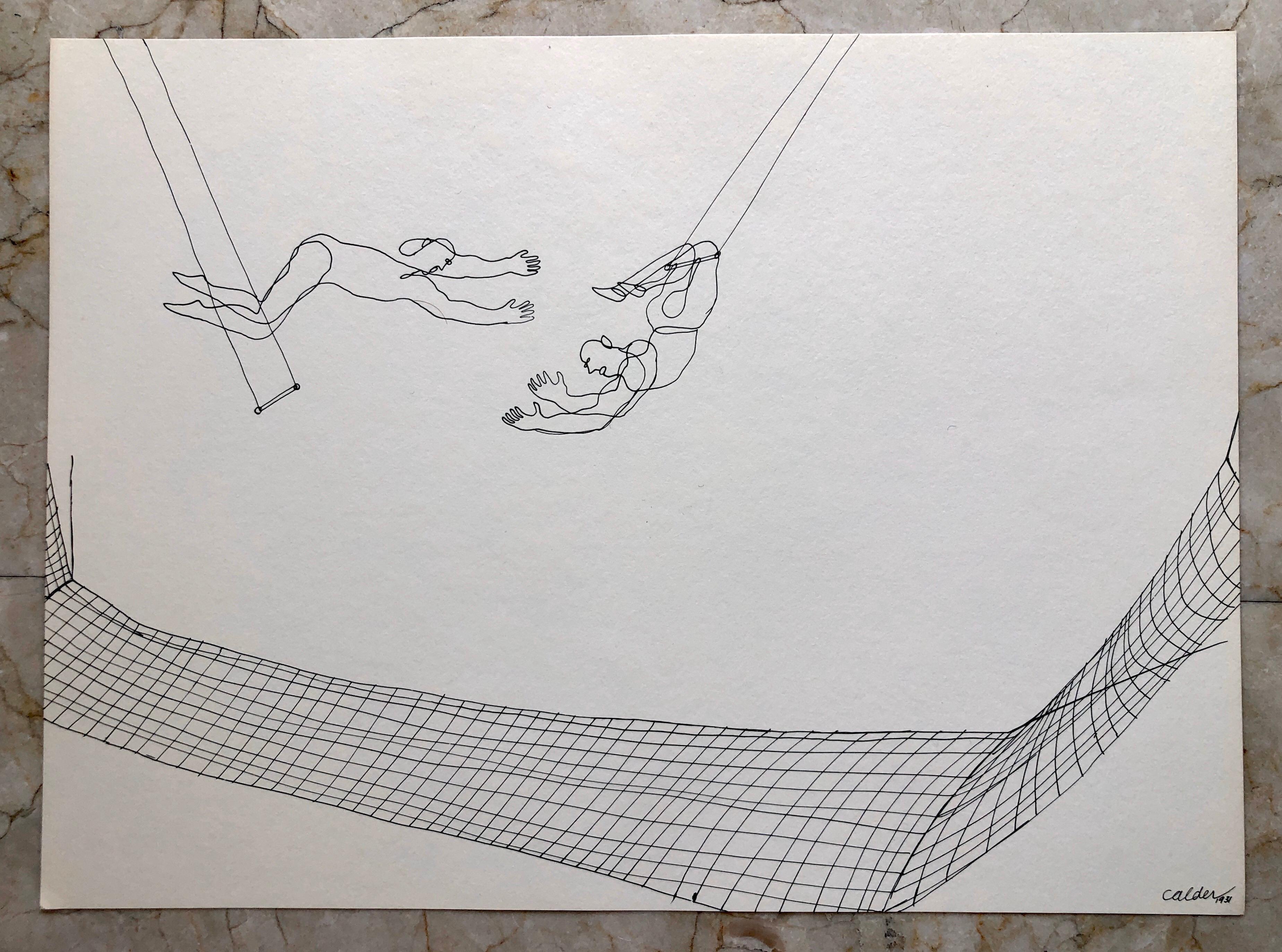 Alexander Calder Circus Reproduction Lithographic After a Drawing 4