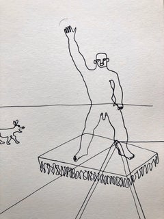 Alexander Calder Circus Reproduction Lithograph After a Drawing