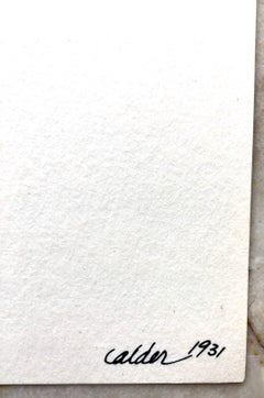 Alexander Calder Circus Reproduction Lithograph After a Drawing