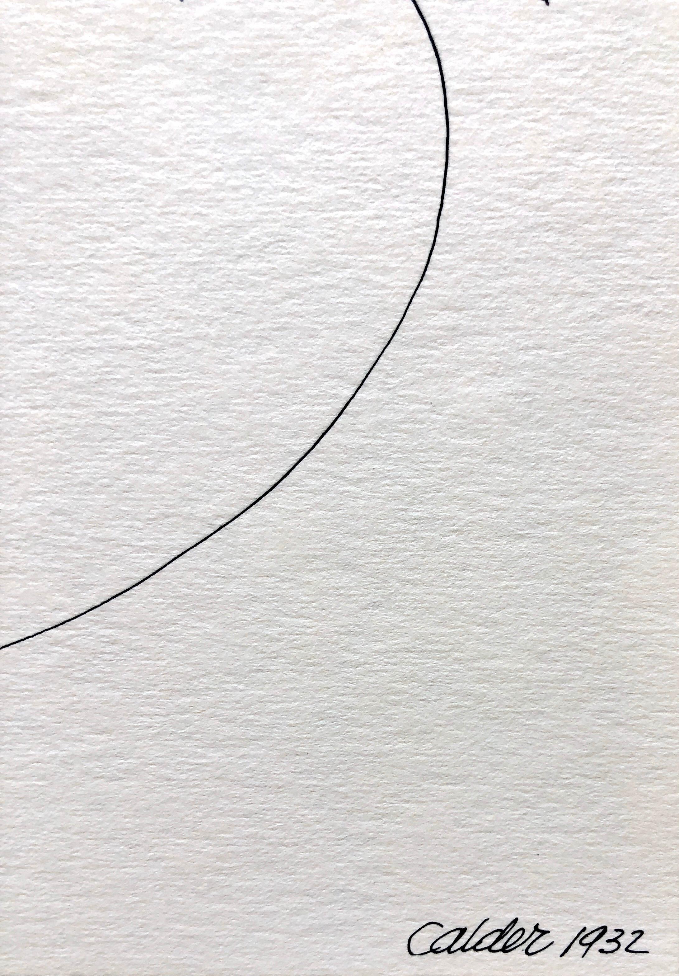 Alexander Calder Circus Reproduction Lithograph After a Drawing - American Modern Print by (after) Alexander Calder