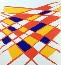 Alexander Calder Lithograph, Derriere Le Miroir (Calder prints) 