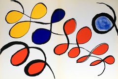 Alexander Calder Lithograph, Derriere Le Miroir (after Calder) 
