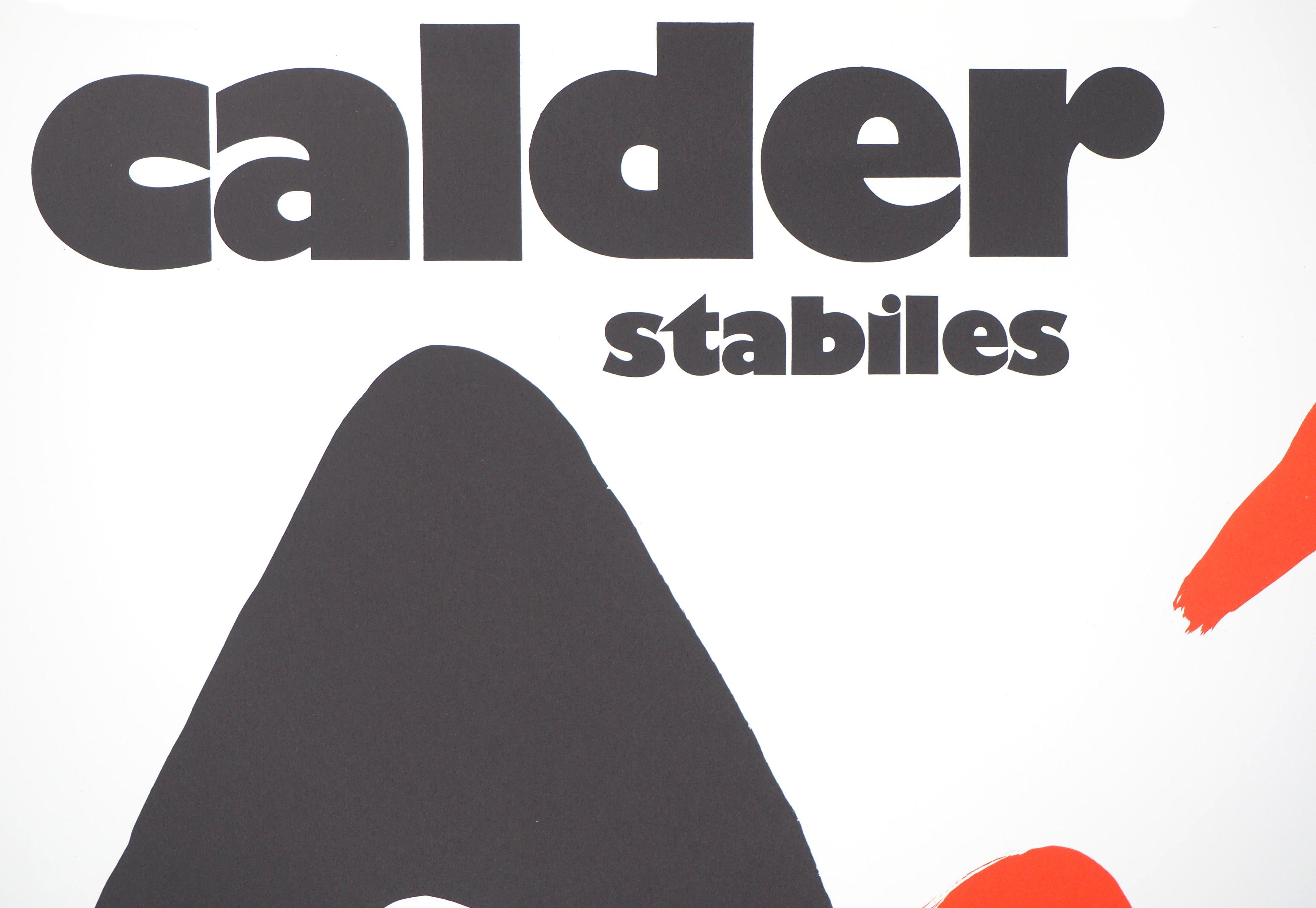 Stabiles - Lithograph poster (Maeght) - Print by (after) Alexander Calder