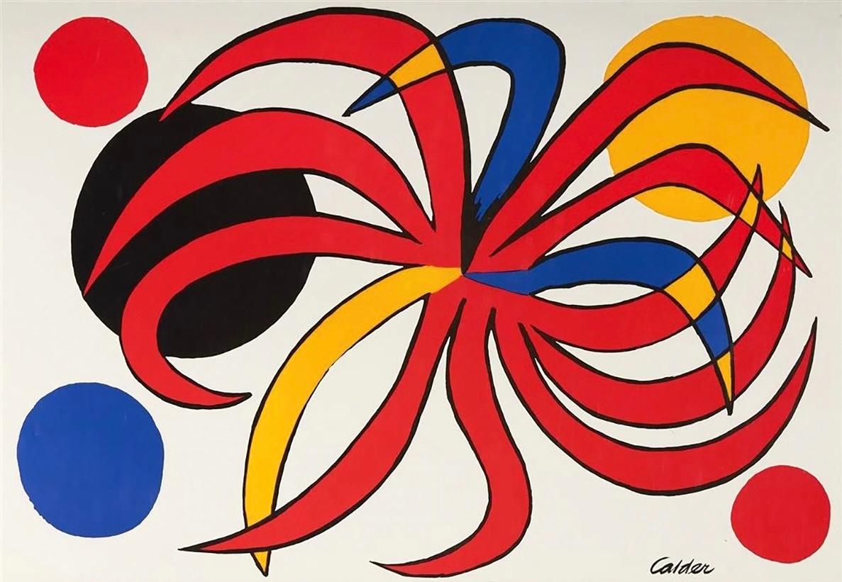 Alexander Calder-Poster aus den 1970er Jahren (Calder-Drucke) – Print von (after) Alexander Calder