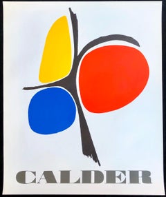 Vintage 1970s Alexander Calder poster (Calder prints) 