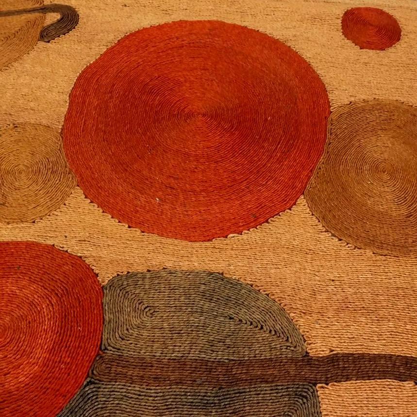 After Alexander Calder Untitled Jute Tapestry, 1975 Guatemala 4