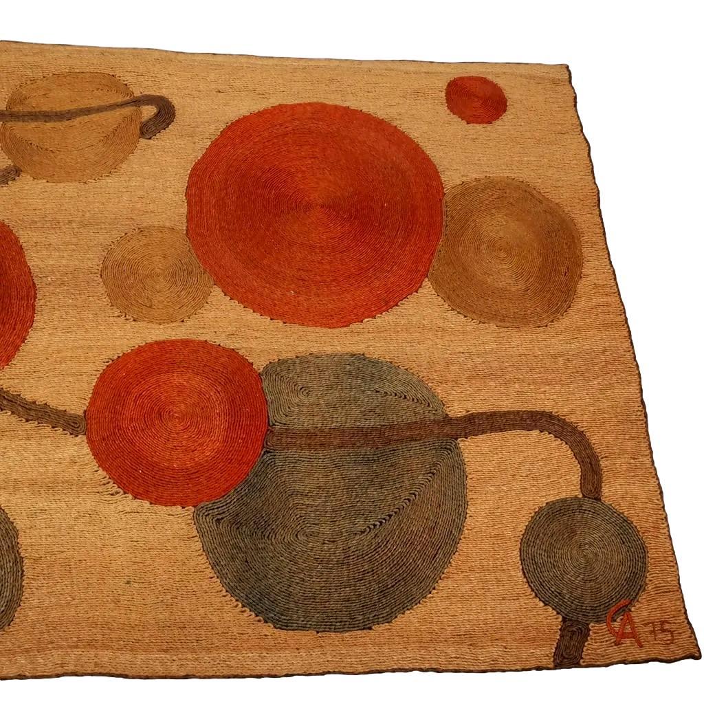 After Alexander Calder Untitled Jute Tapestry, 1975 Guatemala 6