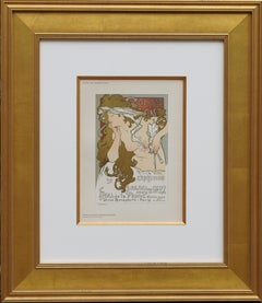 (after) Alphonse Mucha, "Salon Des Cent" from Das Moderne Plakat