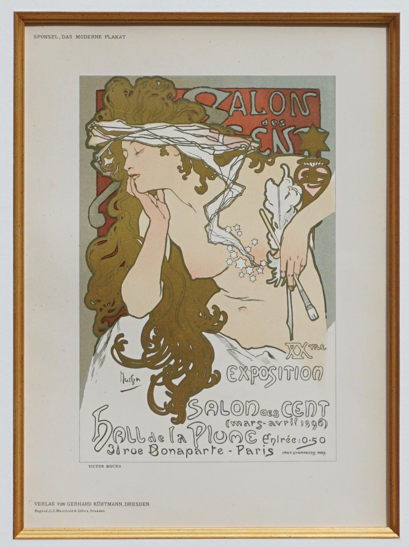 Art Nouveau (after) Alphonse Mucha, 