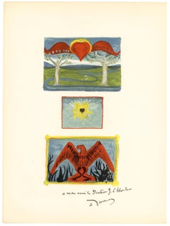 "In the Garden of Allah" lithograph