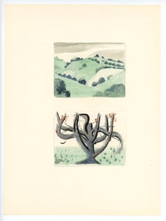 "In the Garden of Allah" lithograph