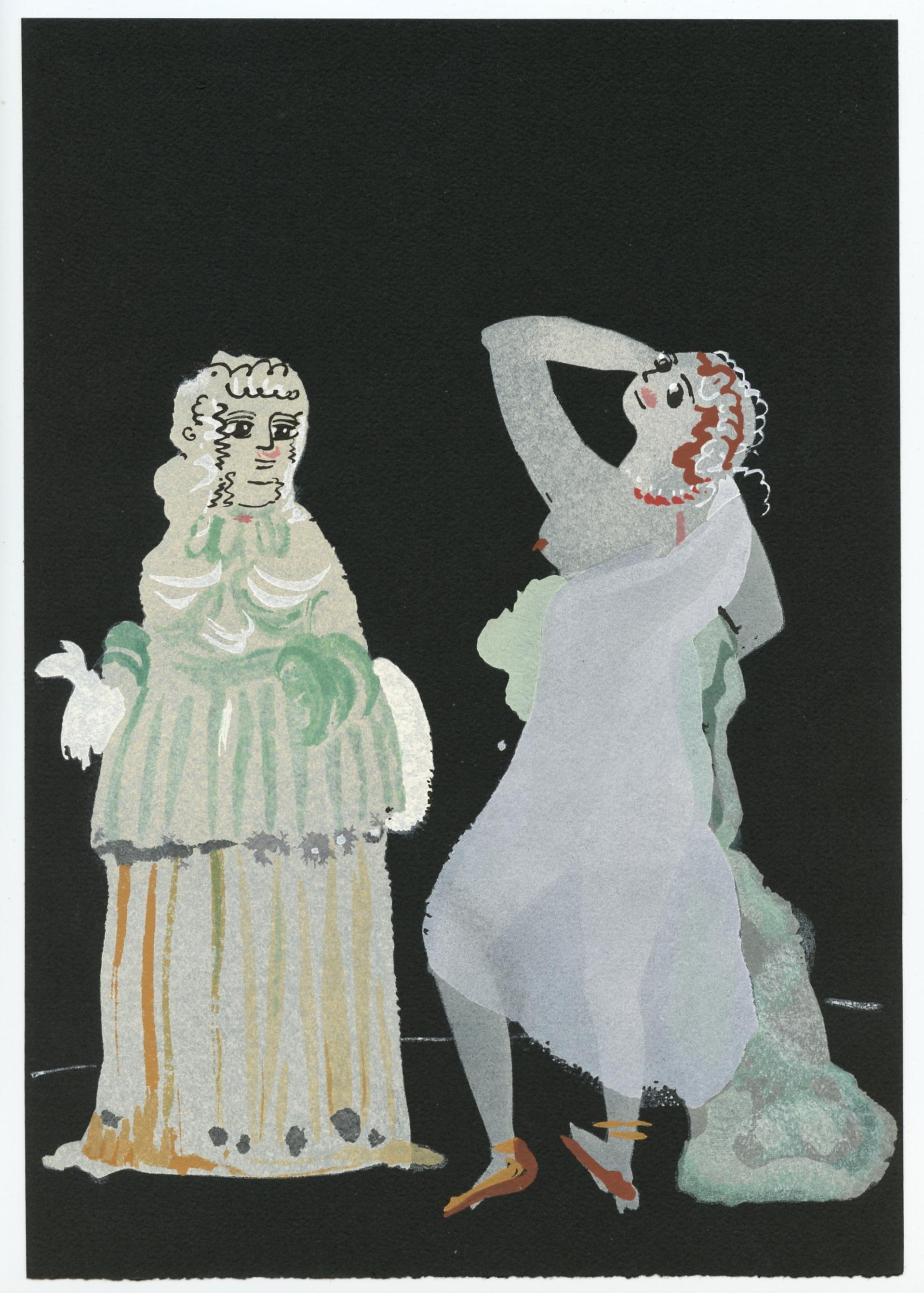 "Salomé" pochoir - Print by (after) André Derain