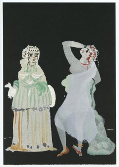 "Pochoir "Salomé