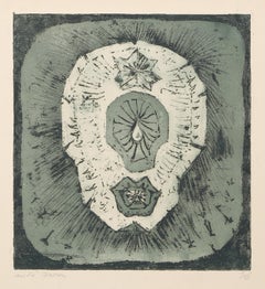 Emblema, acquaforte e acquatinta surrealista di Andre Masson