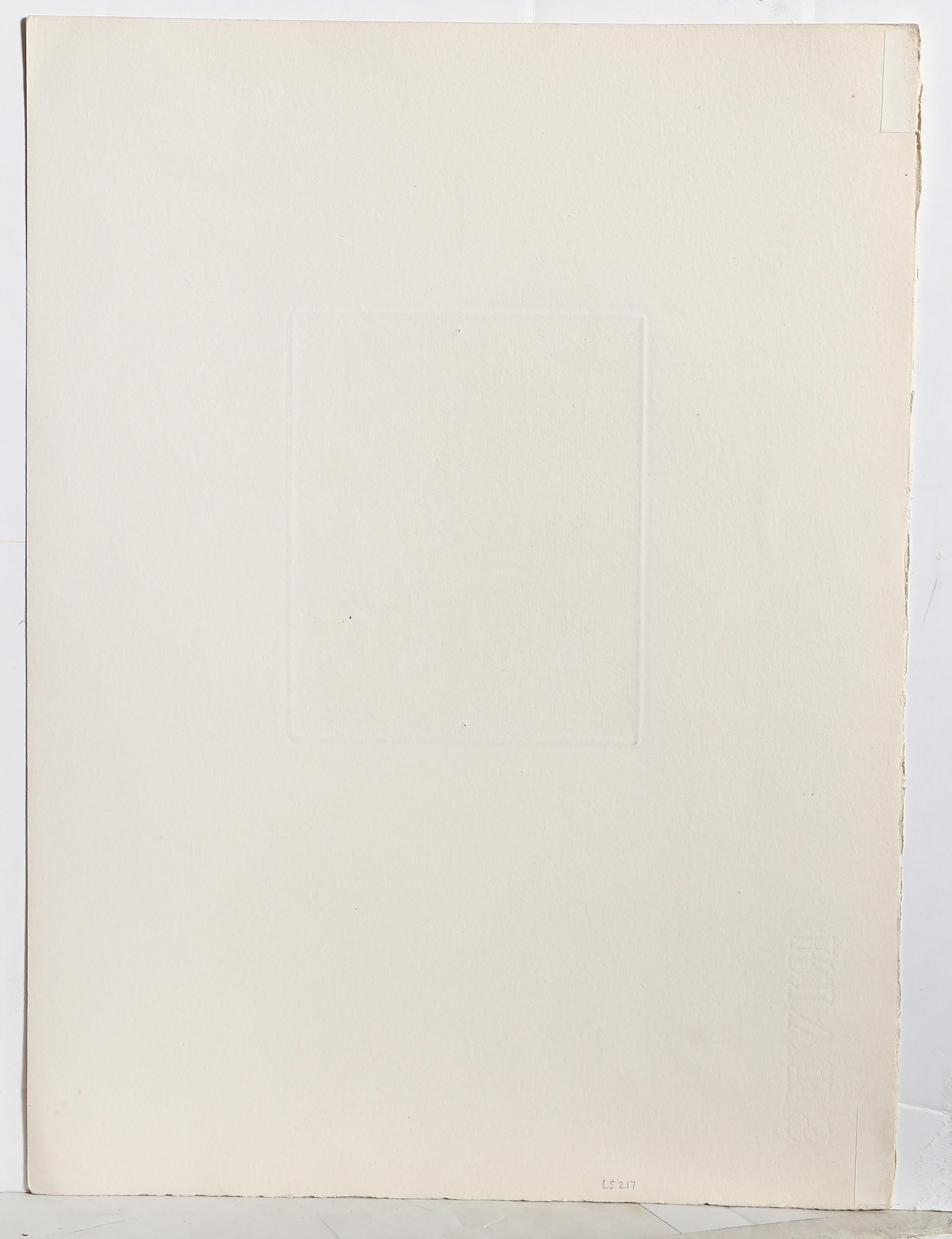Andre Masson, Français (1896 - 1987) - Mines de Rien, Année :  1957, Medium :  Gravure et Aquatinte sur Rives, signée et numérotée au crayon, Edition :  46/50, Taille de l'image :  5.25 x 4.5 pouces, Taille :  15 x 11 in. (38.1 x 27.94 cm),