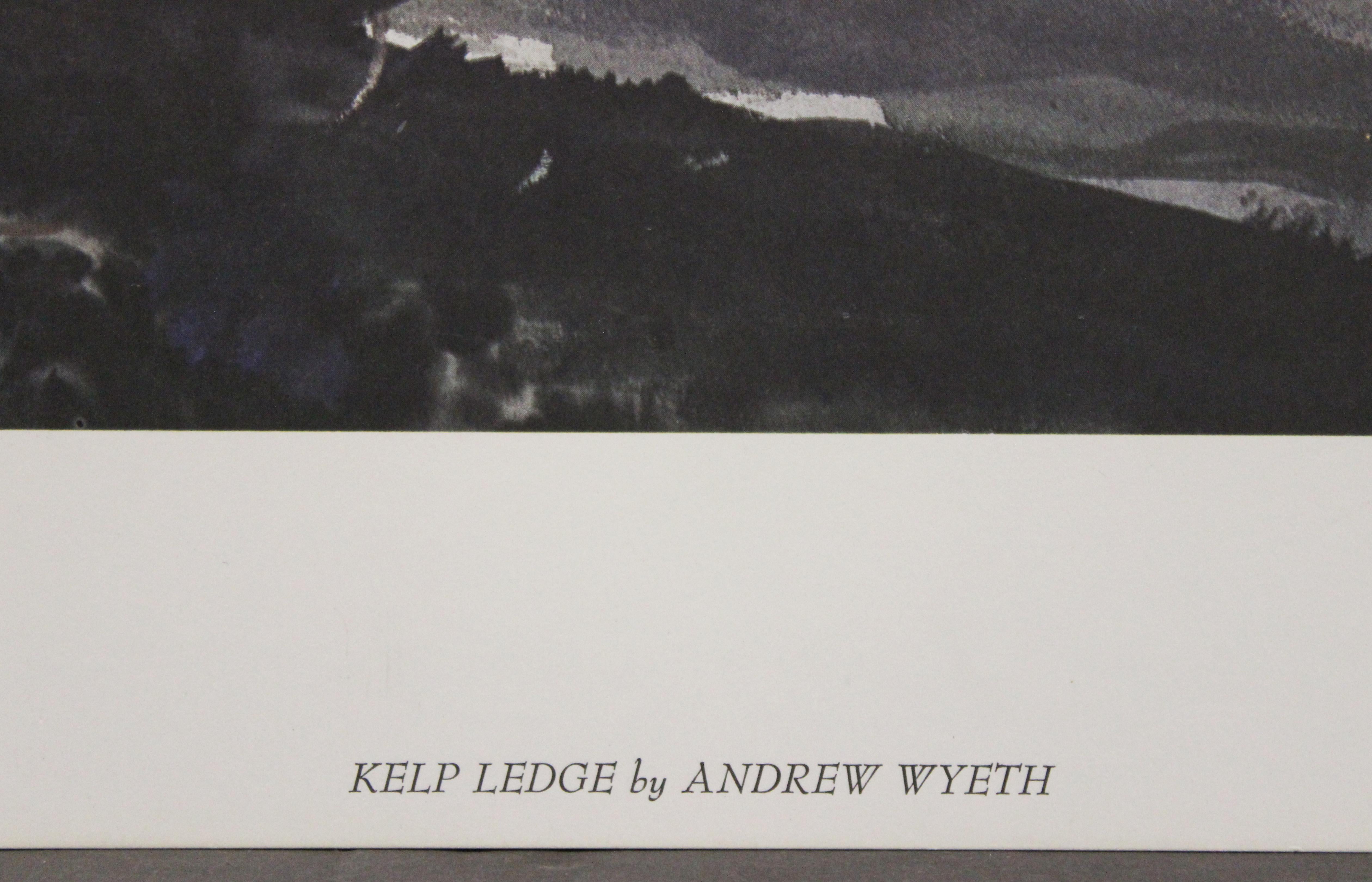 Kelp Ledge-Poster. Derechos de autor Aaron Ashley, Inc. - Print de (after) Andrew Wyeth