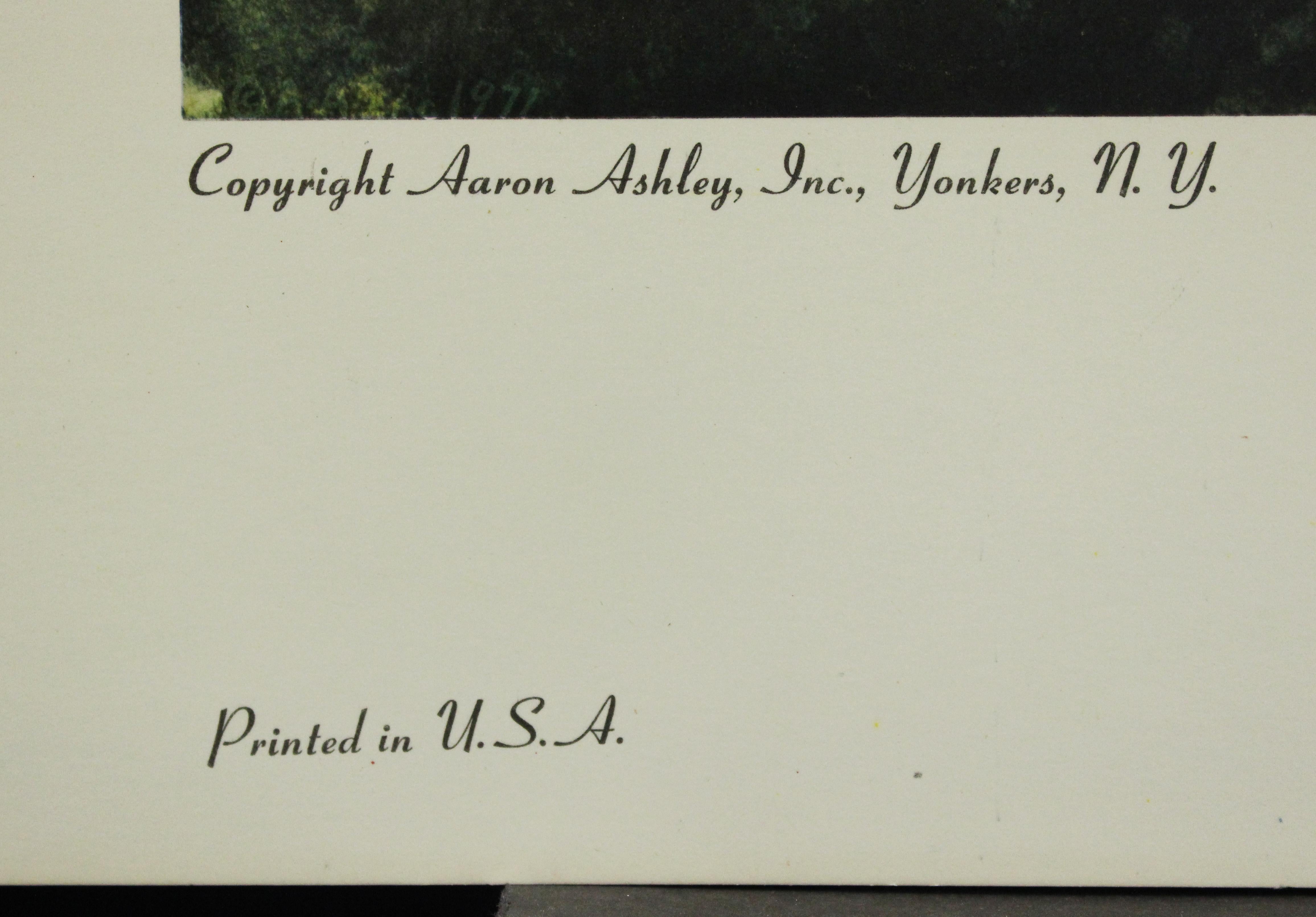 catalogue of fine art reproductions. aaron ashley inc. aaron ashley inc.