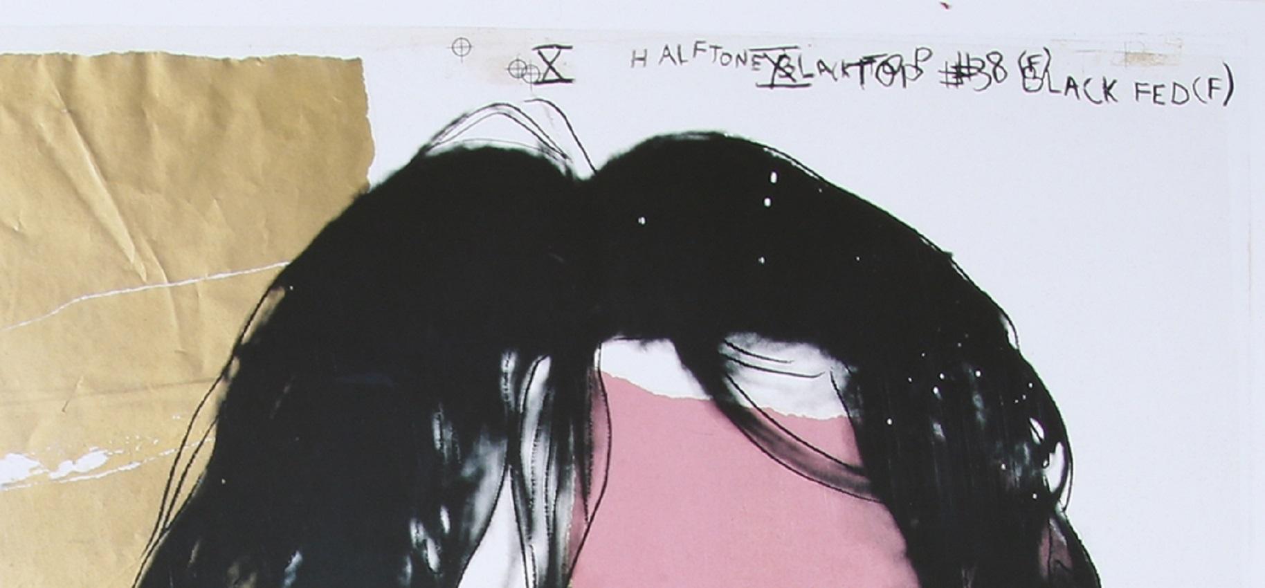 Mick Jagger - (after) Andy Warhol - offset  litografia 1