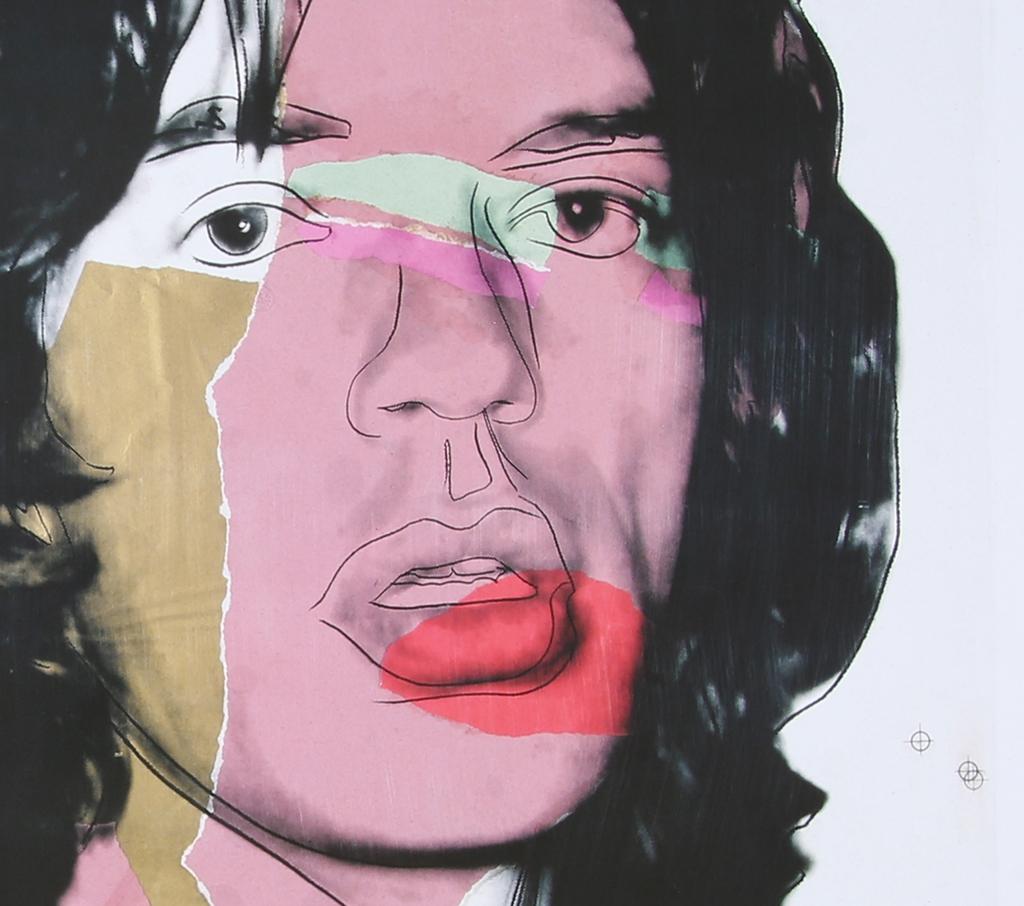Mick Jagger - (after) Andy Warhol - offset  lithograph 5