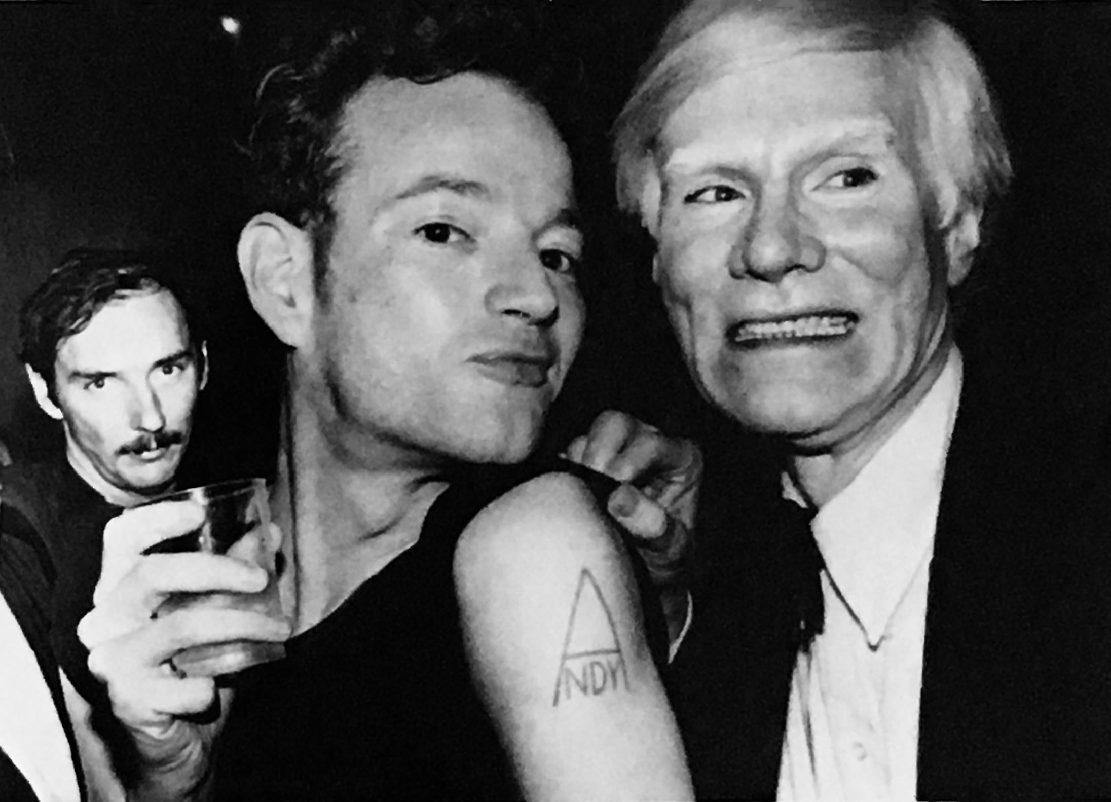 (after) Andy Warhol Portrait Photograph - Vintage Andy Warhol photograph c.1980