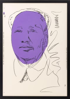 After Andy Warhol "Mao" Screenprint, 1989-90