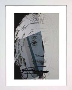 Andy Warhol 'Albert Einstein FS-229' from the Suite 10 important Jews Signed ann