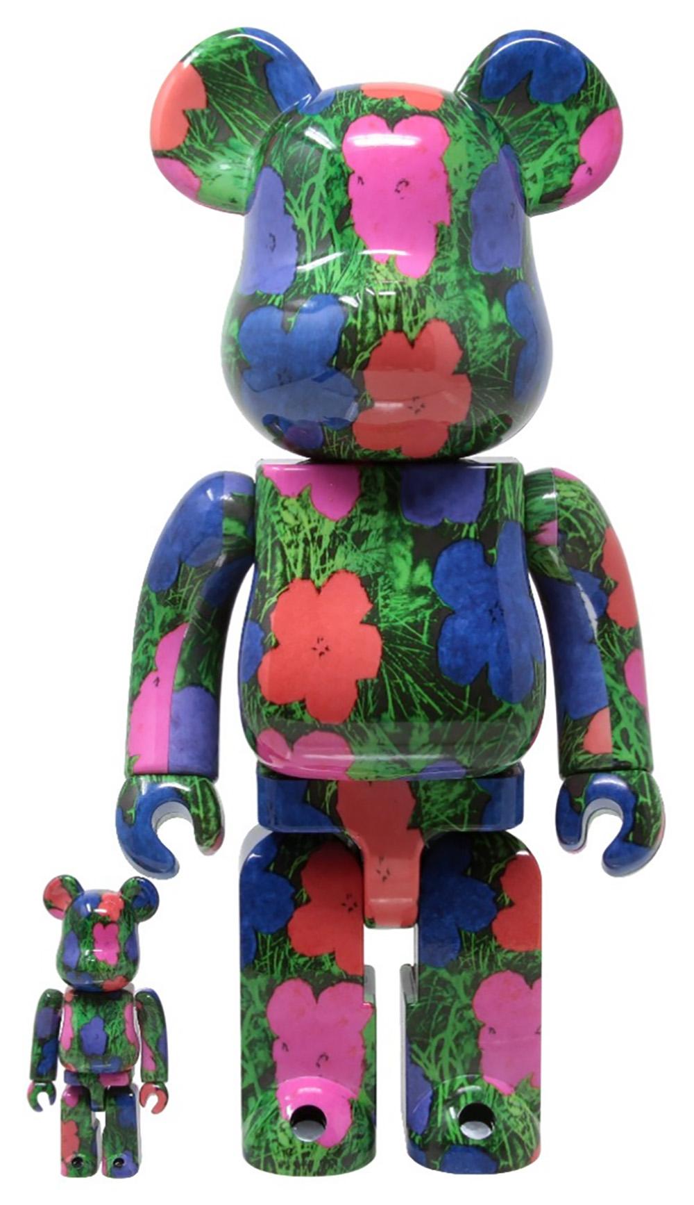 Set aus 2 Werken, Be@rbrick x Andy Warhol Foundation 400 % im Angebot 2