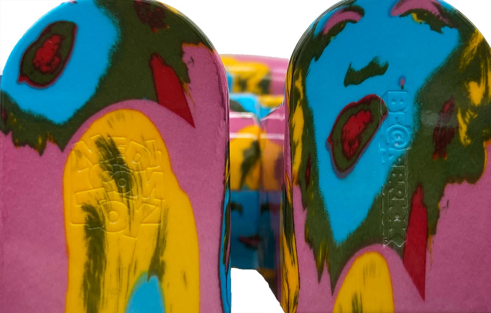 Andy Warhol Bearbrick set de 2 (Warhol Be@rbrick) en vente 6