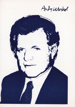 Andy Warhol Edward Kennedy (announcement)