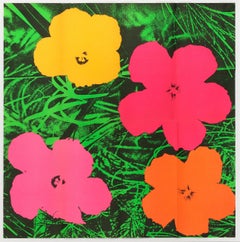 Andy Warhol Flowers, 1964 (invitation for Leo Castelli exhibition)