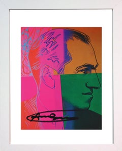 ANDY WARHOL 'George Gershwin (F. & S. II.231)' SIGNED FROM TEN PORTRAITS OF JEWS
