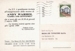 Warhol Ladies & Gentleman announcement (vintage Andy Warhol)