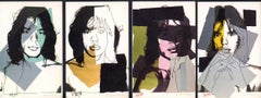 Andy Warhol Mick Jagger: portfolio of 10 Leo Castelli announcements