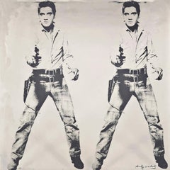 Andy Warhol, Platinum Elvis -Contemporary Art, Edition, Gift, Pop Art, Design