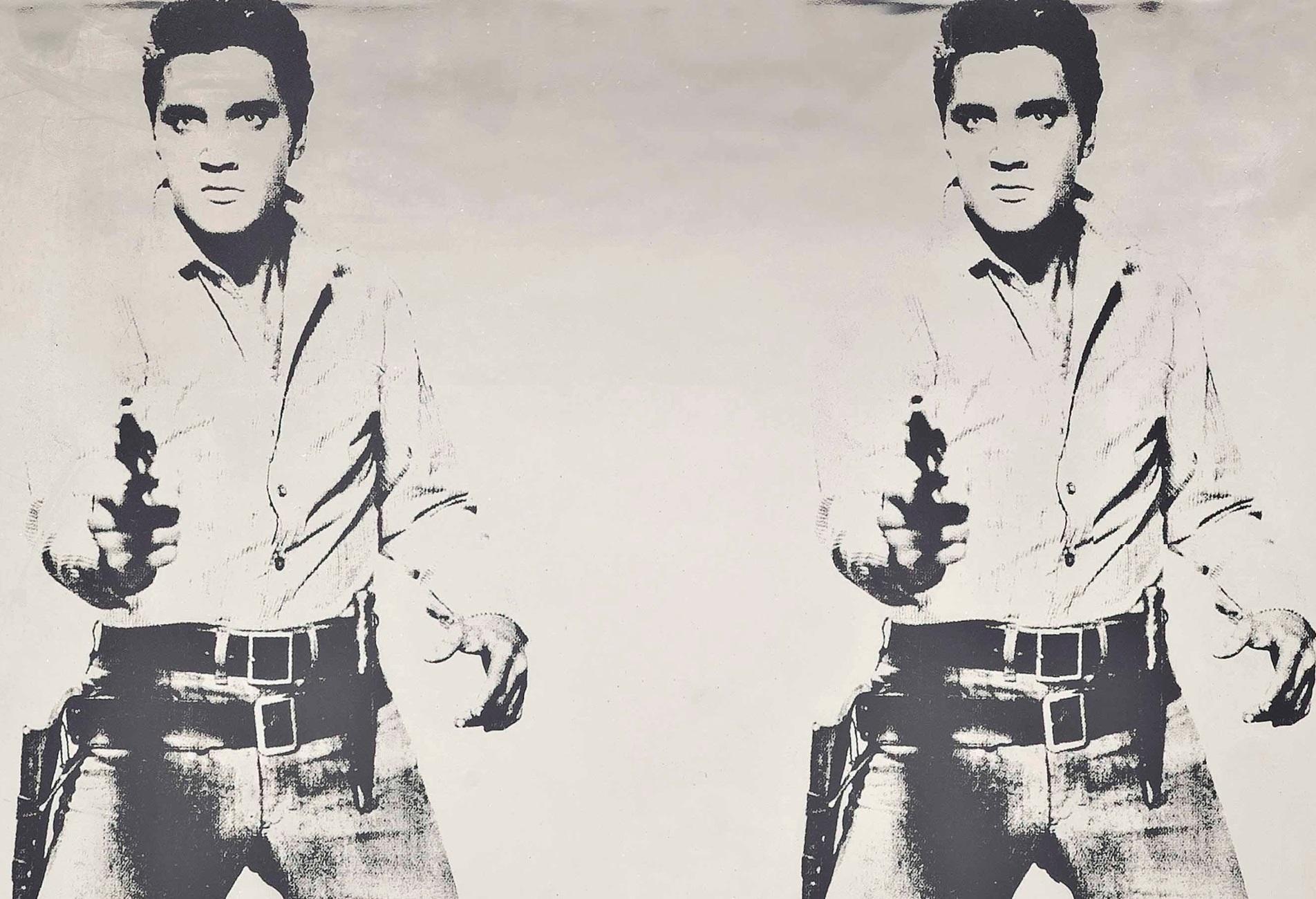 Andy Warhol
Platinum Elvis
2007
A Rosenthal transfer-printed plaque in colours
51 × 51 cm (20.1 × 20.1 in)
Published by Rosenthal studio-line, in collaboration with The Andy Warhol Foundation for the visual Arts INC., New York. 
Edition of 49
In