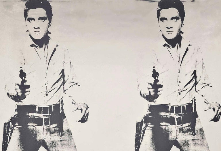 Andy Warhol, Platinum Elvis -Contemporary Art, Edition, Gift, Pop Art, Design For Sale 3