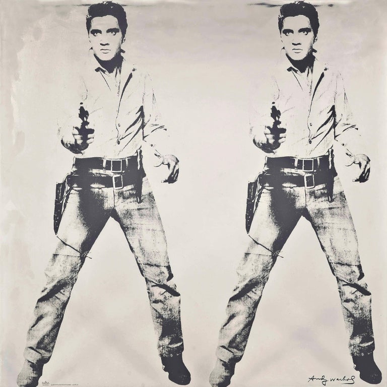 Andy Warhol, Platinum Elvis -Contemporary Art, Edition, Gift, Pop Art, Design For Sale 4