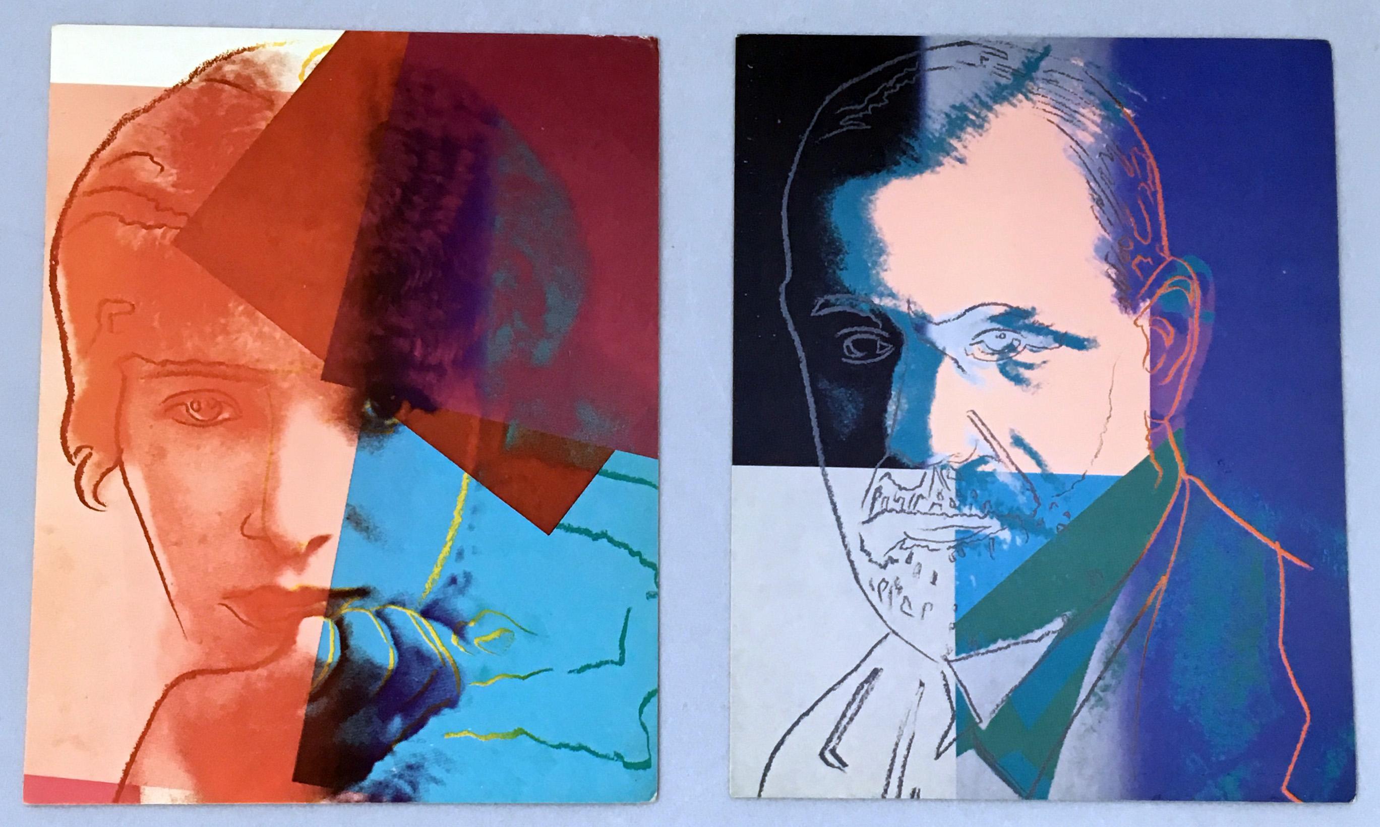 Andy Warhol Portraits of Jews of the 20th Century (announcements) 4
