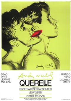 Andy Warhol-Querelle Green-39" x 27.5"-Poster-1983-Pop Art-Green-Film, Film