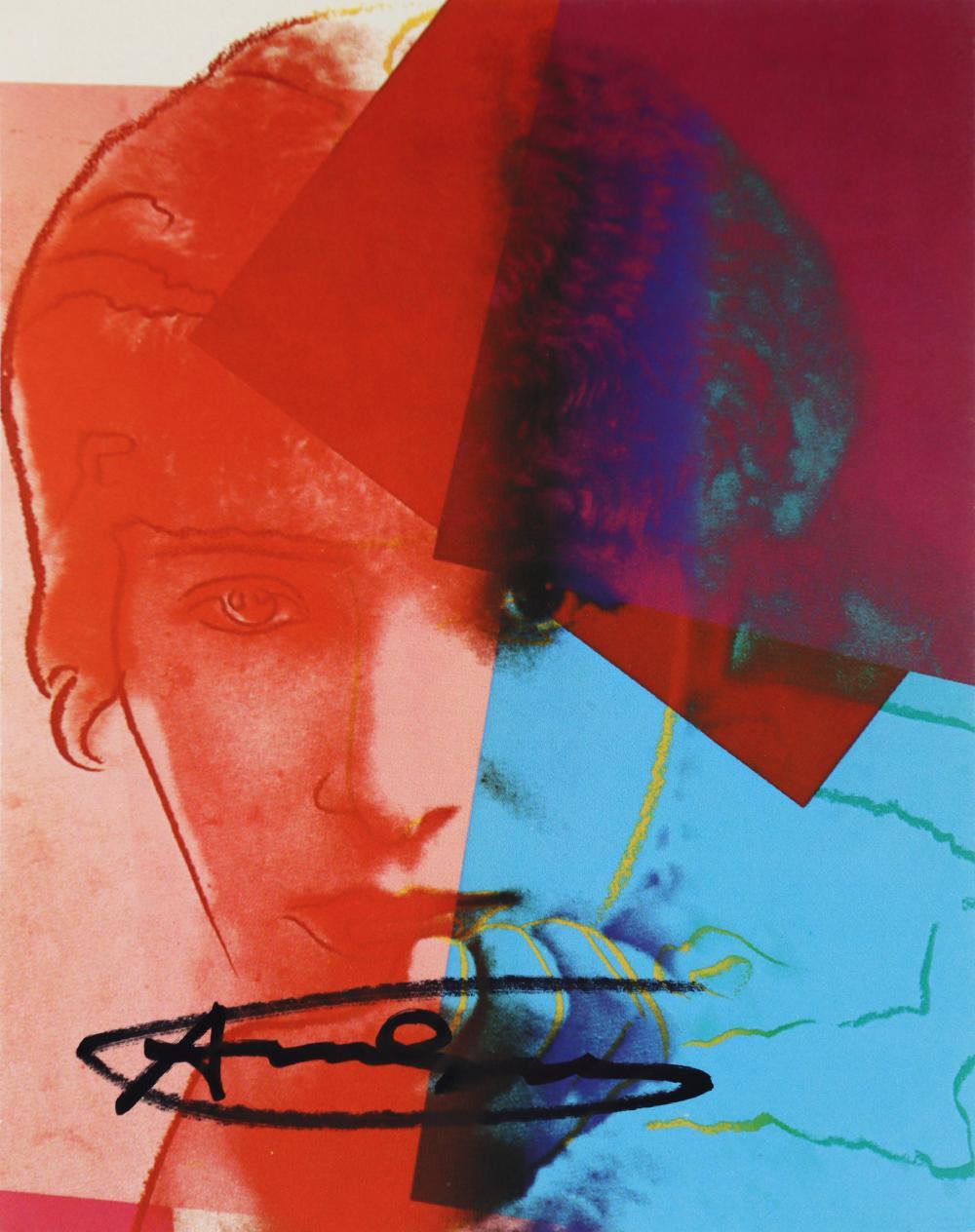 Andy Warhol „Sarah Bernhardt (F. & S. II.234)“, signiert von Ten Portraits of Jews (Pop-Art), Print, von (after) Andy Warhol
