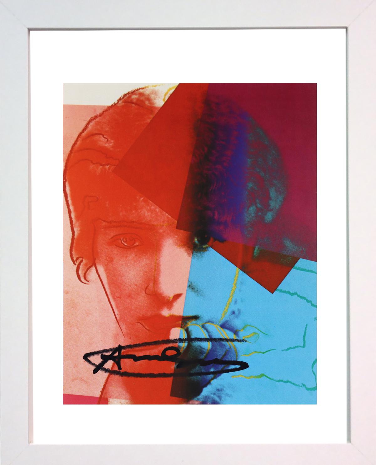 Andy Warhol „Sarah Bernhardt (F. & S. II.234)“, signiert von Ten Portraits of Jews – Print von (after) Andy Warhol