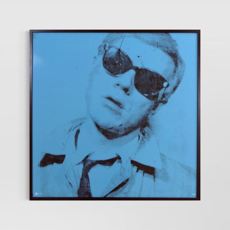 Andy Warhol, Self Portrait -Contemporary Art, Edition, Gift, Pop Art, Blue - Print by (after) Andy Warhol