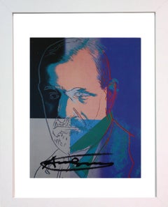 Andy Warhol 'Sigmund Freud (F. & S. II.235)' Signed from Ten Portraits of Jews'