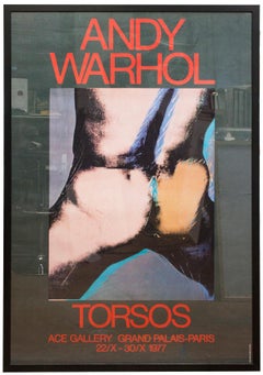 Andy Warhol-Torsos-60" x 40"-Poster-1977-Pop Art-Multicolor