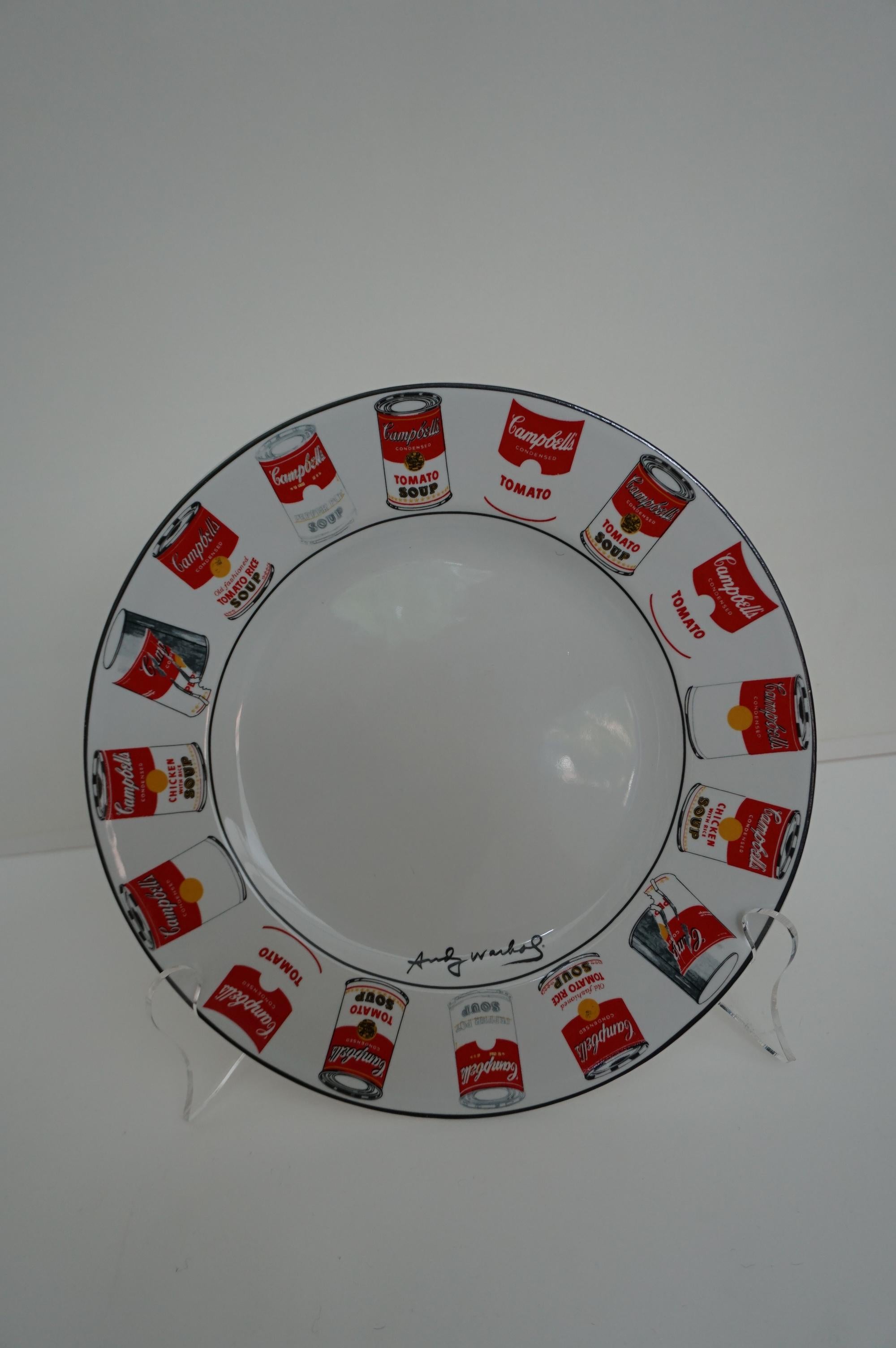 Set de sopa Campbell - Still-Life Print Gris de (after) Andy Warhol