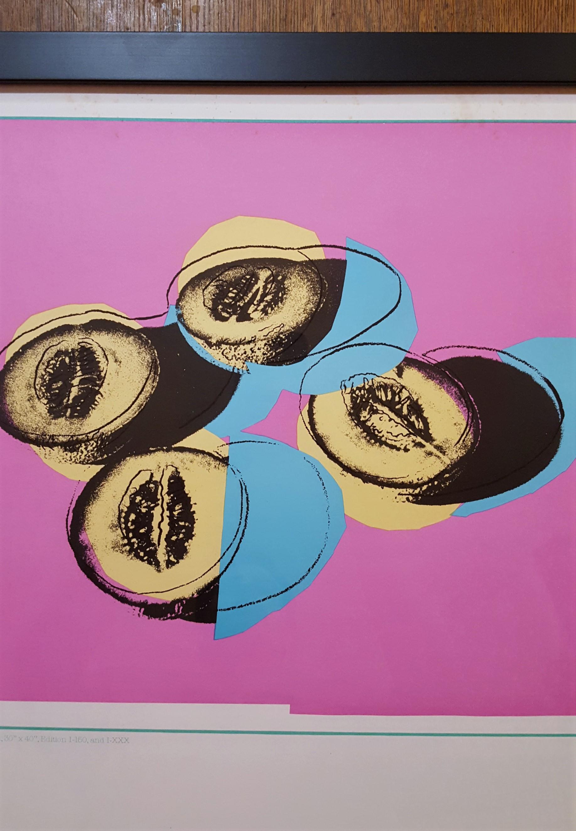Cantaloupes II - Gray Still-Life Print by (after) Andy Warhol