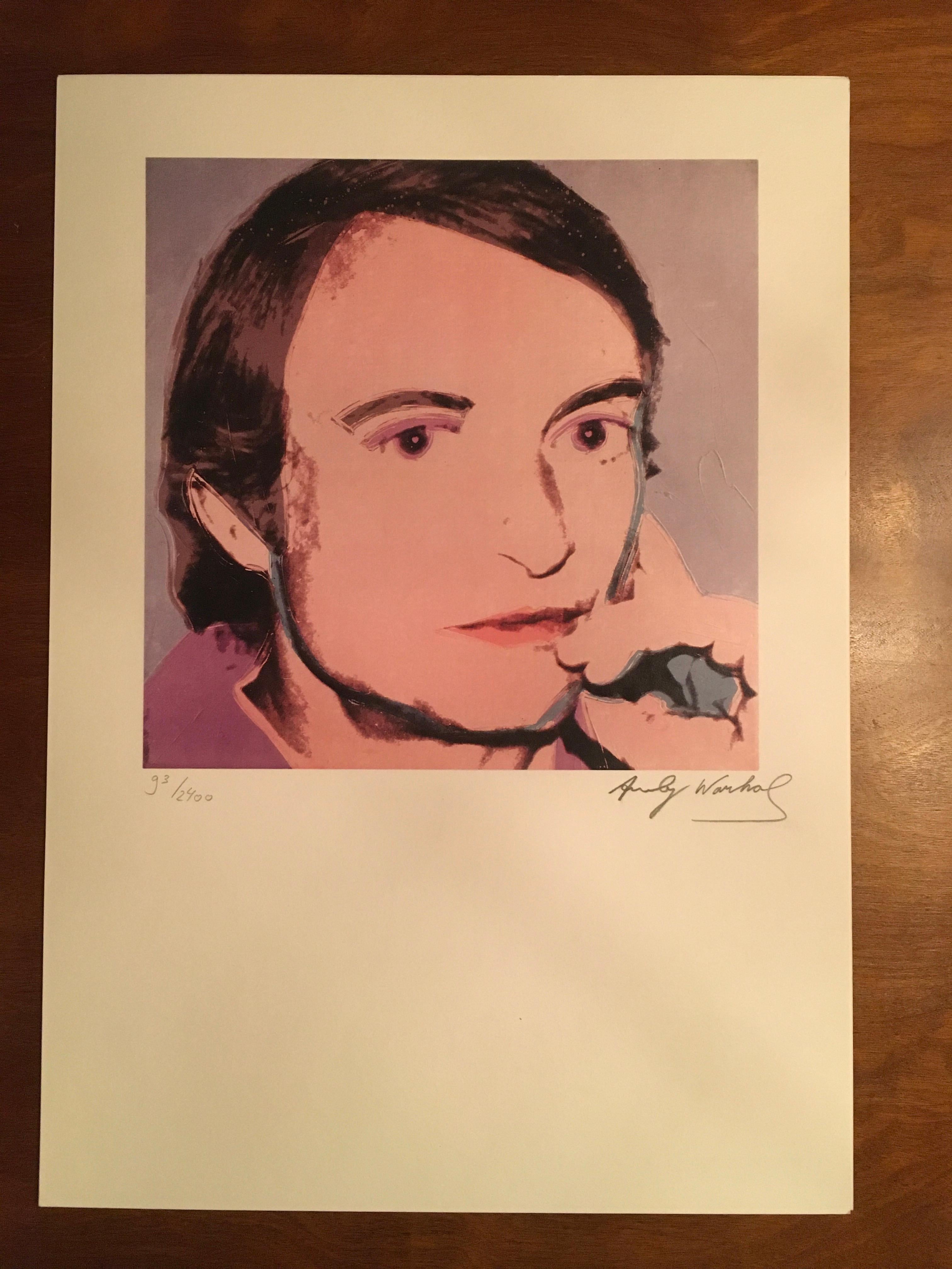 Collection of SFMOMA Portraits after Andy Warhol 12