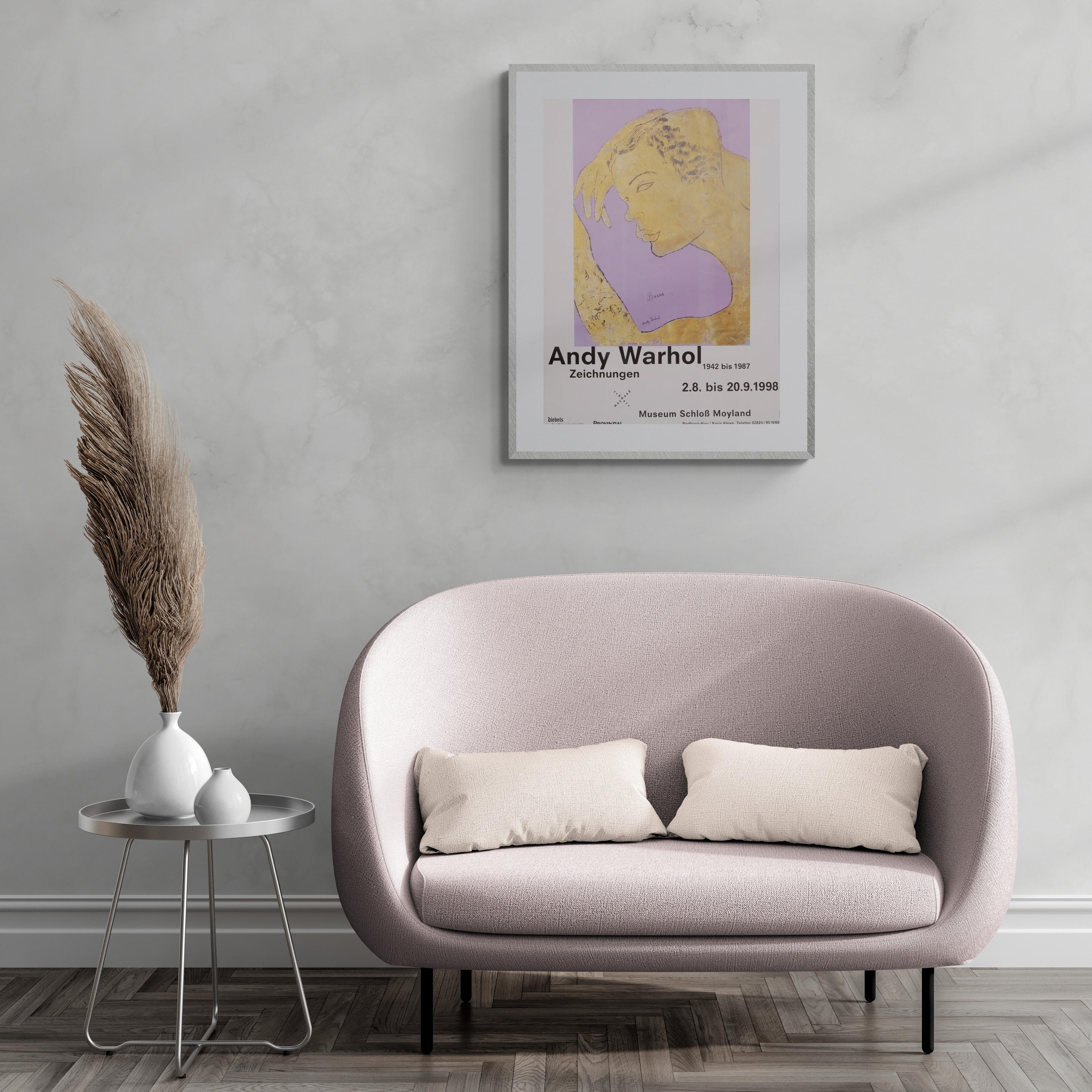 Disegni 1942-1987 - Museo Moyland Castle (Pop Art, Iconic, Living Room) - Figurative Print Beige di (after) Andy Warhol